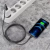 BOROFONE BX51 USB Lightning töltő és adatkábel 1m 2.4A - Fekete