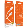 BOROFONE BX51 USB Lightning töltő és adatkábel 1m 2.4A - Fekete