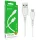 BOROFONE BX51 USB Micro  töltő és adatkábel 1m 2.4A - Fehér