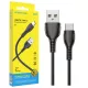 BOROFONE BX51 USB Type-C  töltő és adatkábel 1m 3.0A - Fekete