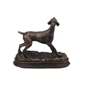 Fém vizsla erős talpon - 16 cm magas
