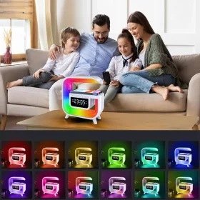 RGB LED Vezetéknélküli töltő hangszóró - G30
