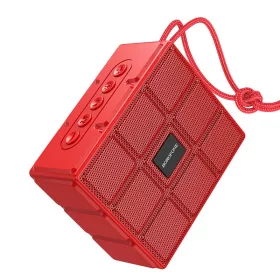   BOROFONE BR16 GAGE Hordozható Bluetooth Smart Sports BT Hangszóró - Piros