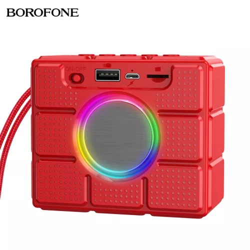 BOROFONE BR16 GAGE Hordozható Bluetooth Smart Sports BT Hangszóró - Sötétzöld