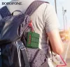 BOROFONE BR16 GAGE Hordozható Bluetooth Smart Sports BT Hangszóró - Sötétzöld
