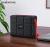 BOROFONE BR16 GAGE Hordozható Bluetooth Smart Sports BT Hangszóró - Sötétzöld