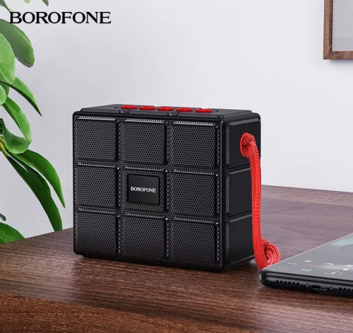 BOROFONE BR16 GAGE Hordozható Bluetooth Smart Sports BT Hangszóró - Sötétzöld