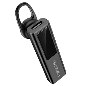   BOROFONE BC30 vezeték nélküli bluetooth-os mono fülhallgató - Fekete