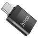 HOCO UA17 Type-C - USB 3.0 átalakító- Fekete