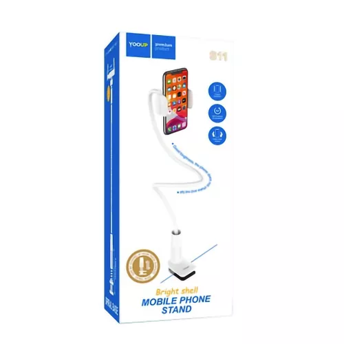 Asztali hosszú karú mobiltelefon tartó