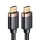 USAMS U74 HDMI 2.0 kábel 4K 60 Hz 3D 18 Gbps 2m - Fekete