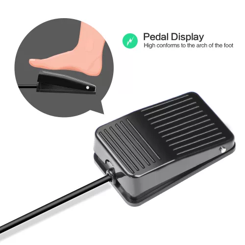 TB125-8-Rosegold tetováló gép szett, tűvel, lábpedállal, festékkel