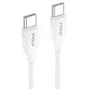 YOOUP L01-CC Type-C / Type-C kábel PD 60W 3A 2m - Fehér