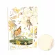 Jegyzetfüzet A/5 gumis, vonalas, kemény fedelű, Ford Falcon