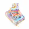 Jegyzetfüzet A/5 gumis, vonalas, kemény fedelű, kék pillangós