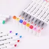 Touch 36 színű alkoholos dupla hegyű marker filctoll készlet fekete hordtáskában