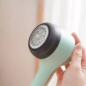   Elektromos szövet szösztelenítő - LED kijelzővel, 3 fokozatú, zöld