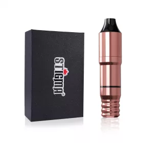   EM125-8 - Rosegold, Hybrid Tetováló Tűgép Csatlakozó Adapterrel STIGMA