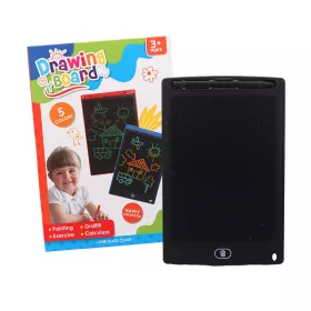   8,5 colos rajztábla, egy gombnyomásra törölhető, USB-s digitális, fekete