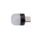 USB LED-lámpa 4 cm fekete