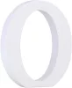 Fa dekoráció 11cm fehér - O / betűk