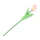 Tulipán szálas élethű növény 34 cm - Narancs - barack