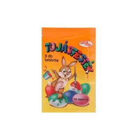 Tojásfesték 3 darab tablettás, 10 matricás