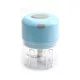 Mini USB tölthető elektromos fokhagyma és zöldségaprító 250ml - Kék