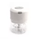 Mini USB tölthető elektromos fokhagyma és zöldségaprító 250ml - Fehér