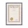 A3 méretű sötét szürke képkeret – elegáns oklevél- és poszterkeret 29,7 × 42 cm
