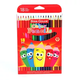 STAR COLOR Színes cerua készlet 18db-os