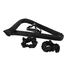   Hajformázó készlet – Hő nélküli fekete hajcsavaró párna hajgumi és csat tartozékkal