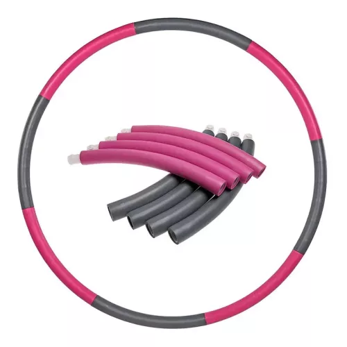 Hula hoop karika kétszínű - összeszerelhető - 94 cm