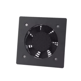   FST-5 asztalba építhető fekete porelszívó - 60 W, 16 x 16 x 5,5 cm