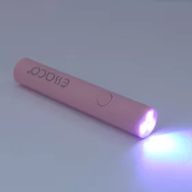   ESSACO hand light 3W, 40 perces folyamatos világítás a körömlakk megszilárdításához - 10 cm rózsaszín