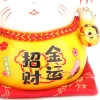 Maneki Neko Integető cica, malacpersely - Sárga