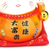Maneki Neko Integető cica, malacpersely - Arany