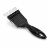 Grill tisztító kefe kaparóval 20,5 cm – rozsdamentes BBQ rácstisztító kefe