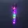 Világítós varázspálca LED-es, gömb a végén, pink szalaggal, 38 cm hosszú