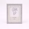 Modern képkeret 22×27 cm – 15×20 cm fotóhoz, szürke gránit kő mintás kivitelben