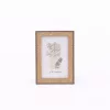 Modern képkeret 13,5×18,5 cm – 10×15 cm fotóhoz, szürke–barna színkombinációban