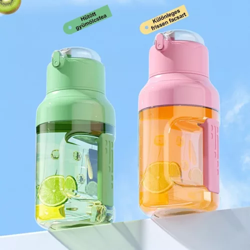 Hordozható USB Turmixgép 1500 ml – Nagy Kapacitású Smoothie és Juice Mixer, Zöld