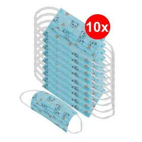 Szájmaszk gyermek 3rétegű 10db/csomag