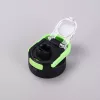 550 ml sport termosz duplafalu rozsdamentes acélból – kék-fehér szigetelt kulacs