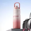 550 ml sport termosz duplafalú rozsdamentes acélból – rózsaszín-fehér szigetelt kulacs