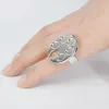 Nail fém géllakk tartó / keverő paletta gyűrű