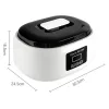 WAX2000 Paraffin Gép Digitális 3,4 liter 200 W - Fehér