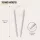 Alumínium körkötőtű 8 mm × 80 cm, rugalmas damillal