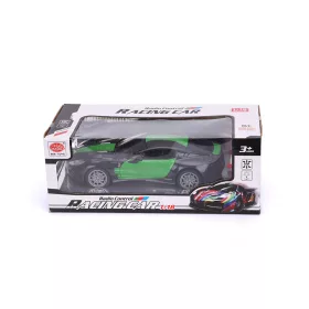 Racing car fekete-zöld i4 BMW, 23 cm x 10 cm x 7 cm