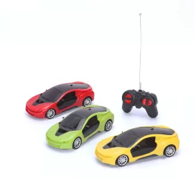   Piros BMW i4-es sport autó - távirányítós - 19 x 8,5 x 6 cm - műanyag